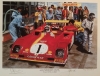 1973 Nurburgring Winning Ferrari 312PB print